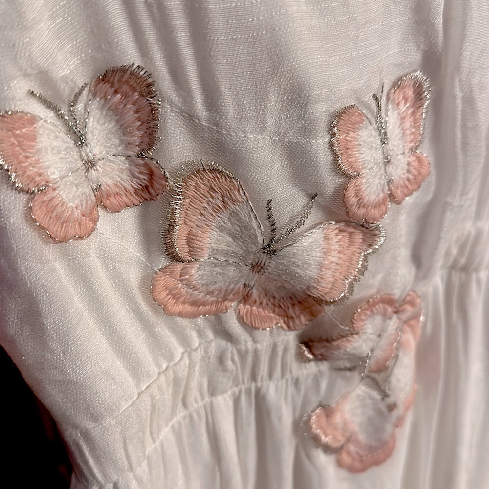 White summer dress